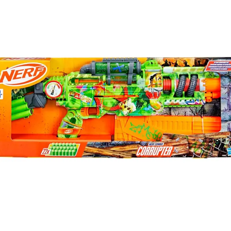HASBRO Juegos Y Juguetes De Imitación|Halloween|Nerf Zombie Lanzador Corrupter