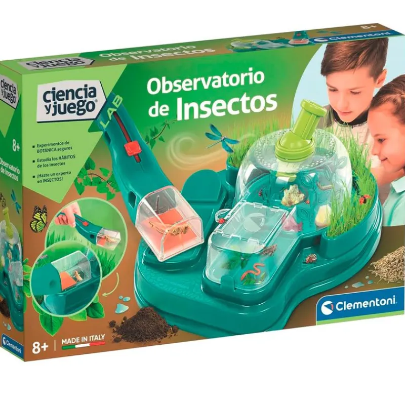 CLEMENTONI Observatorio de Insectos- Juegos Y Juguetes Educativos