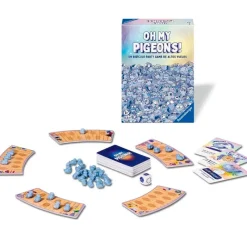RAVENSBURGER Oh my Pigeons! Juego Cartas- Amigos Y Familia|Juegos De Mesa