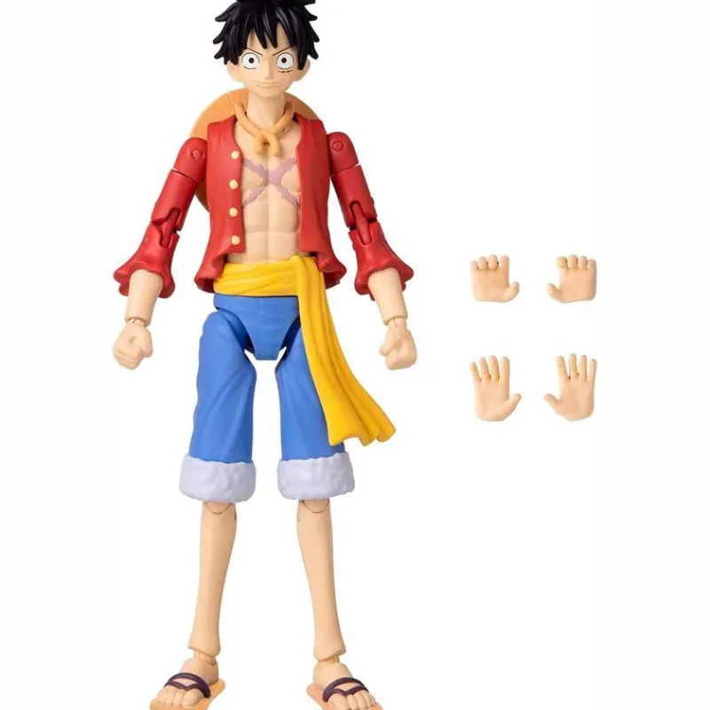 BANDAI One Piece Anime Heroes Figura Luffy- Figuras Anime|Figuras Y Figuras De Acción