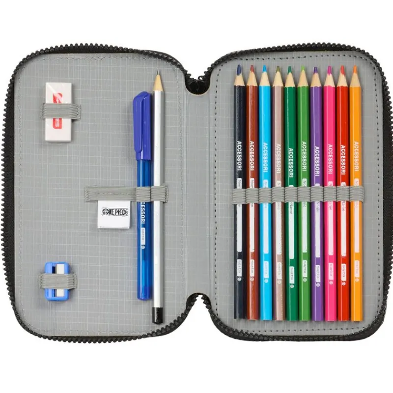 SAFTA Escolar|One Piece Estuche Doble