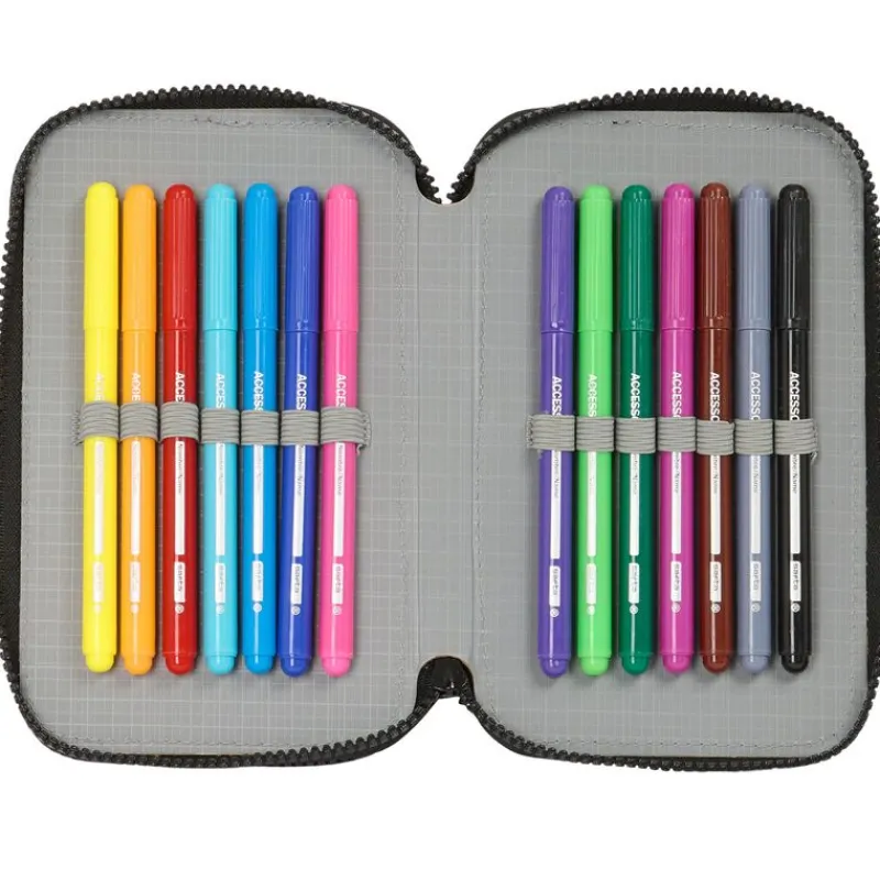 SAFTA Escolar|One Piece Estuche Doble