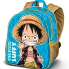 KARACTERMANIA Escolar|One Piece Mochila Escolar Básica Luffy