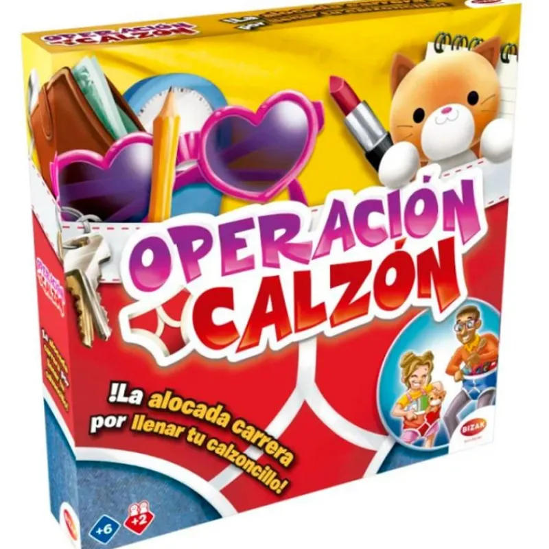 BIZAK Juegos De Mesa|Operación Calzón Juego Mesa