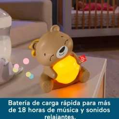 FISHER PRICE Regalos De Nacimiento|Primera Infancia Y Preescolar|Oso Máquina de Sonidos Relajantes