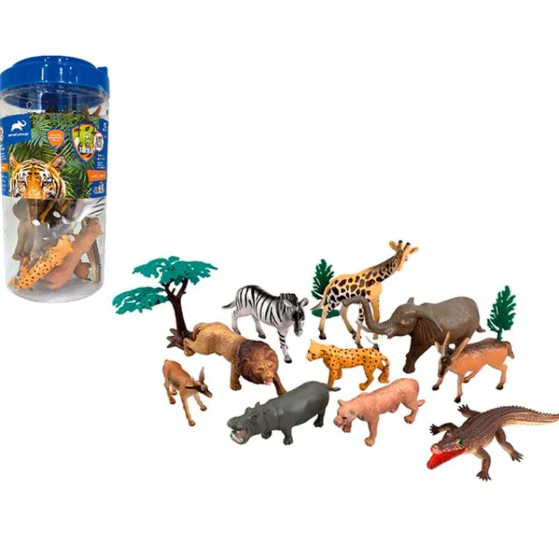 DRIM DISCOUNT Figuras Y Figuras De Acción|Pack 13 Animales