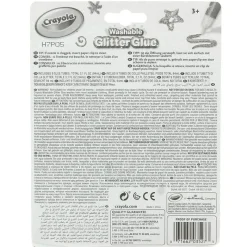 CRAYOLA Manualidades|Pack 9 Pegamentos Purpurina Lavables