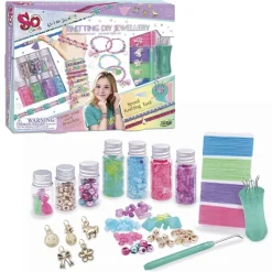 DRIM DISCOUNT Manualidades|Pack Crear Pulseras con Abalorios y Gomas