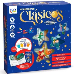 SELECCION DRIM Juegos Y Juguetes Educativos|Pack Cuentos Clásicos: Peter Pan, el flautista de Hamelín, Pinocho y el Libro de la Selva.