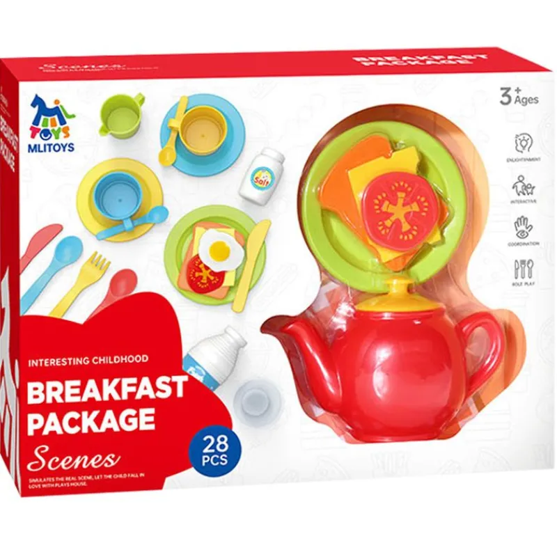 DRIM DISCOUNT Juegos Y Juguetes De Imitación|Pack de Desayuno con Accesorios Infantil
