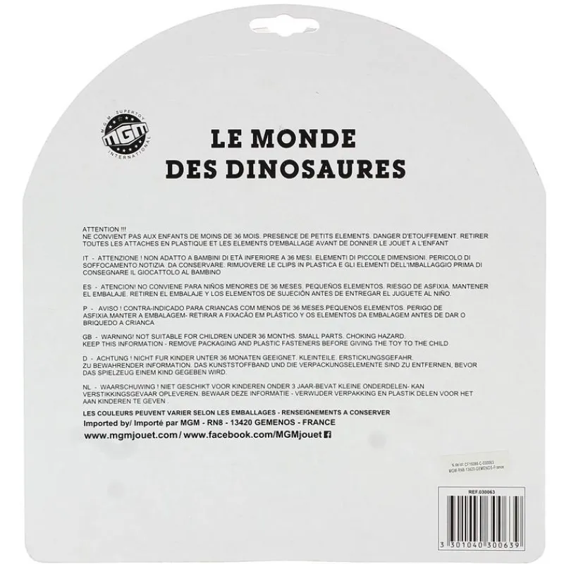 DRIM DISCOUNT Figuras Y Figuras De Acción|Pack de Dinosaurios 4 Unidades Modelo 2