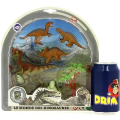 DRIM DISCOUNT Figuras Y Figuras De Acción|Pack de Dinosaurios 4 Unidades Modelo 1