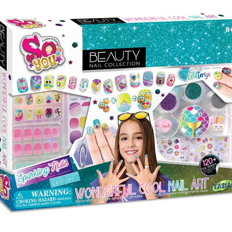DRIM DISCOUNT Pack Decora tus Uñas Infantil- Juegos Y Juguetes De Imitación