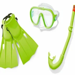 INTEX Pack Gafas + Aletas + Tubo Natación Surtido- Aire Libre