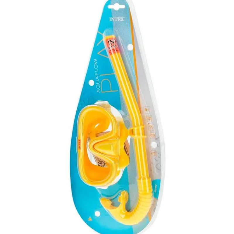 INTEX Pack Gafas + Tubo Buceo 8 Años- Aire Libre