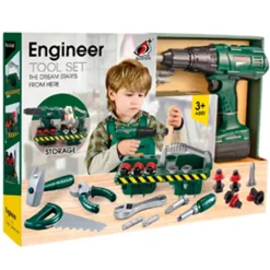 DRIM DISCOUNT Juegos Y Juguetes De Imitación|Pack Herramientas Infantil con Taladro