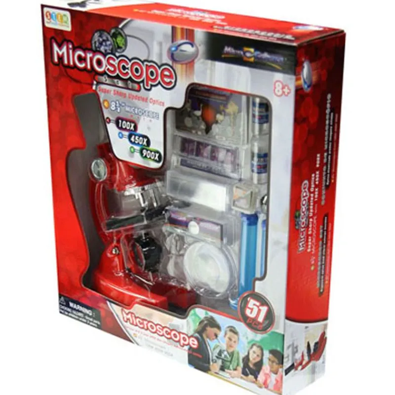 DRIM DISCOUNT Pack Microscopio 51 Piezas- Juegos Y Juguetes Educativos