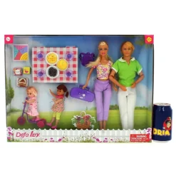 DRIM DISCOUNT Muñecas|Pack Muñecos Defa Lucy Familia de Picnic