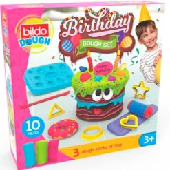 DRIM DISCOUNT Pack Plastilina Tarta Cumpleaños- Manualidades