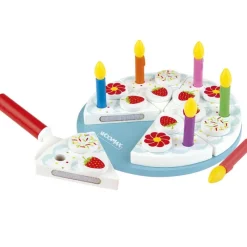 COLOR BABY Juegos De Madera|Primera Infancia Y Preescolar|Pack Tarta de Cumpleaños de Madera