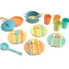 DRIM DISCOUNT Pack Vajilla Infantil Ecológica- Juegos Y Juguetes De Imitación
