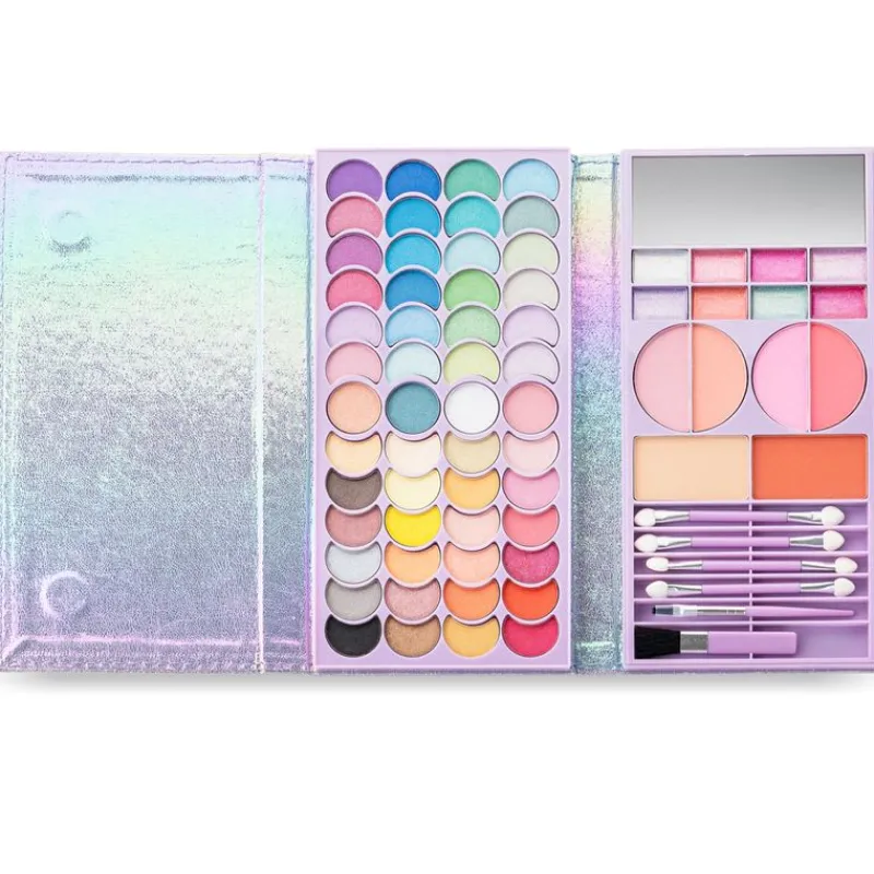 MARTINELIA Juegos Y Juguetes De Imitación|Paleta de Maquillaje Holográfico Sirena