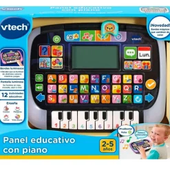 VTECH Primera Infancia Y Preescolar|Panel Educativo con Piano