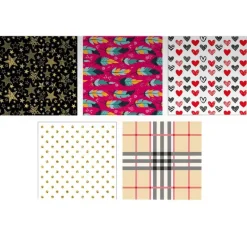 DRIM DISCOUNT Papel de Regalo Diseños 70x500 Surtido- Baterías, Pilas Y Papel De Regalo