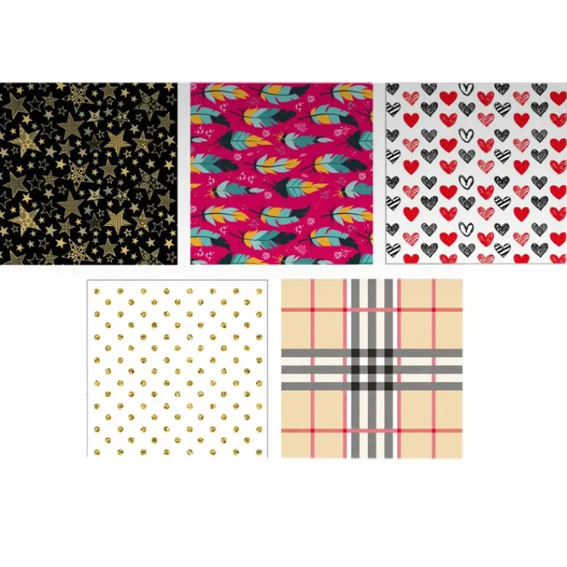 DRIM DISCOUNT Papel de Regalo Diseños 70x500 Surtido- Baterías, Pilas Y Papel De Regalo