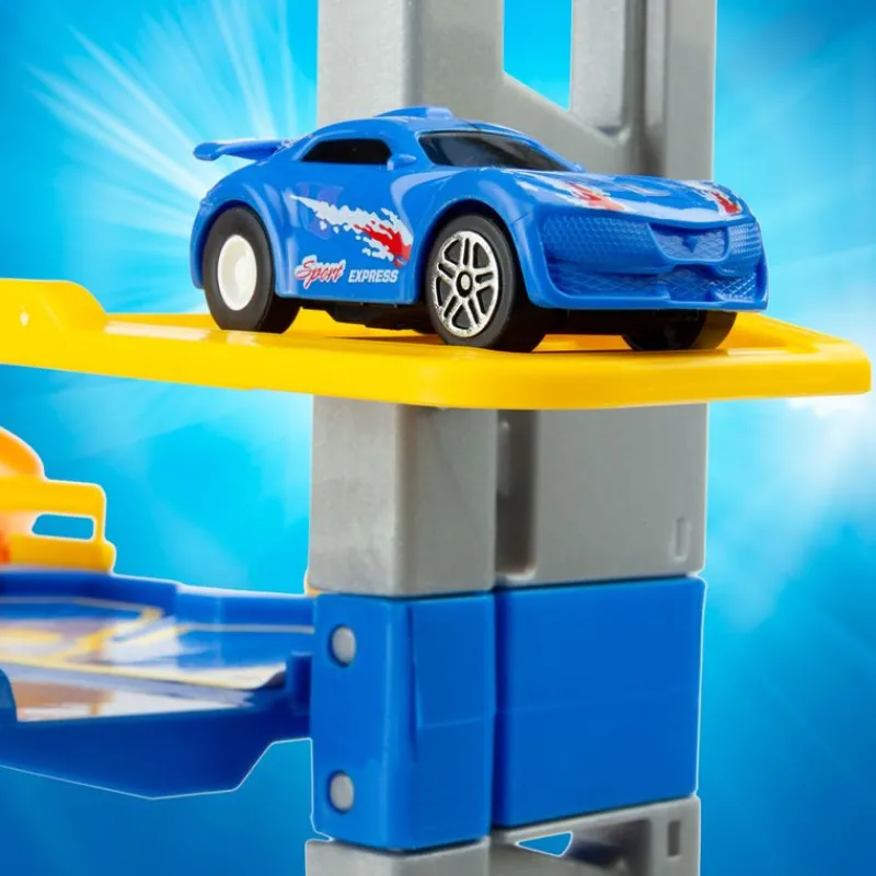 MOLTO Vehículos, Trenes Y Parkings|Parking 2 Plantas + Pista Looping