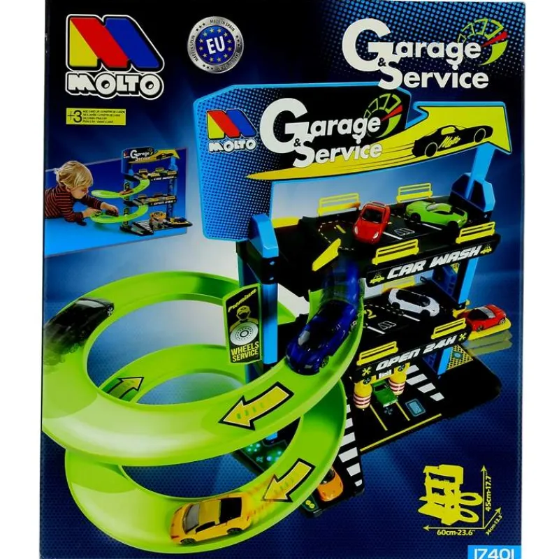 MOLTO Vehículos, Trenes Y Parkings|Parking de 3 Plantas