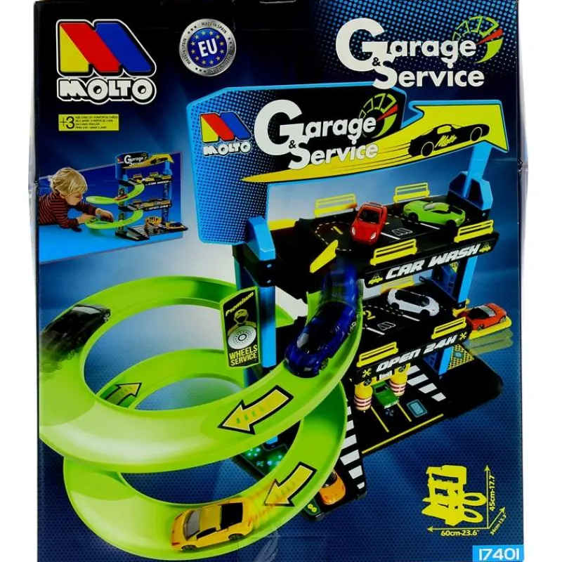 MOLTO Vehículos, Trenes Y Parkings|Parking de 3 Plantas