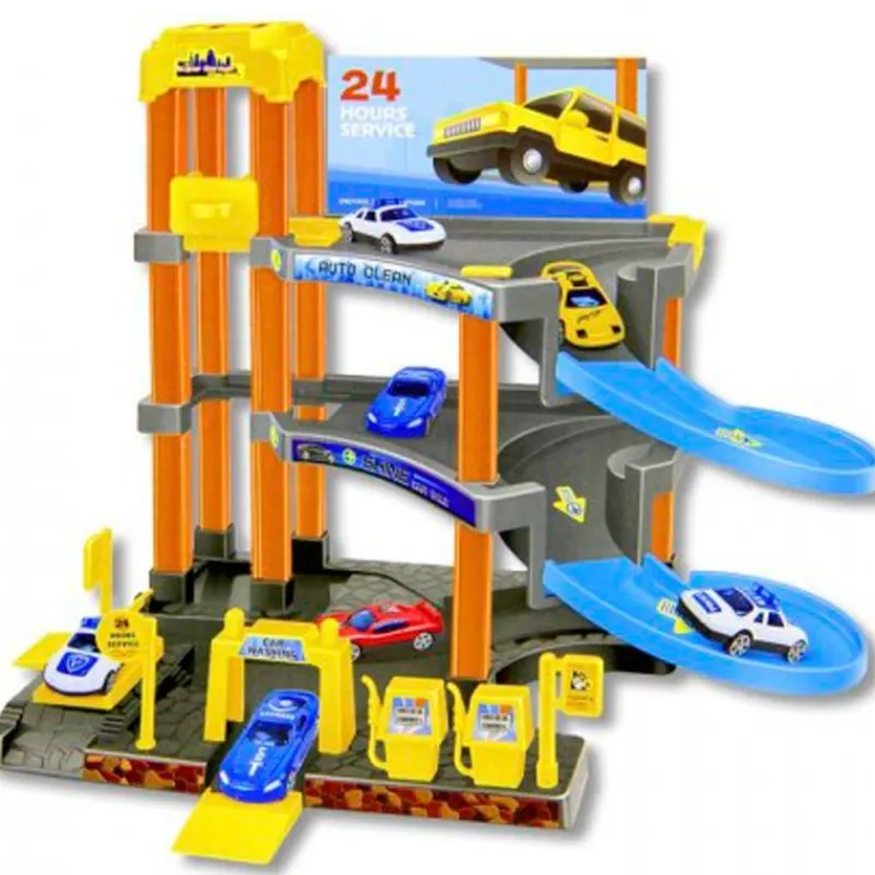 DRIM DISCOUNT Vehículos, Trenes Y Parkings|Parking de Coches 38x30x7.5 cm