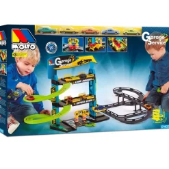 MOLTO Vehículos, Trenes Y Parkings|Parking Infantil 3 Plantas con Pistas