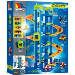 MOLTO Parking Infantil 6 Plantas- Vehículos, Trenes Y Parkings