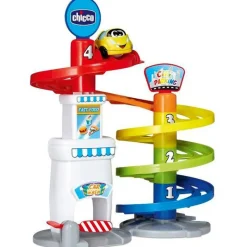 CHICCO Parking Turbo Touch- Vehículos, Trenes Y Parkings