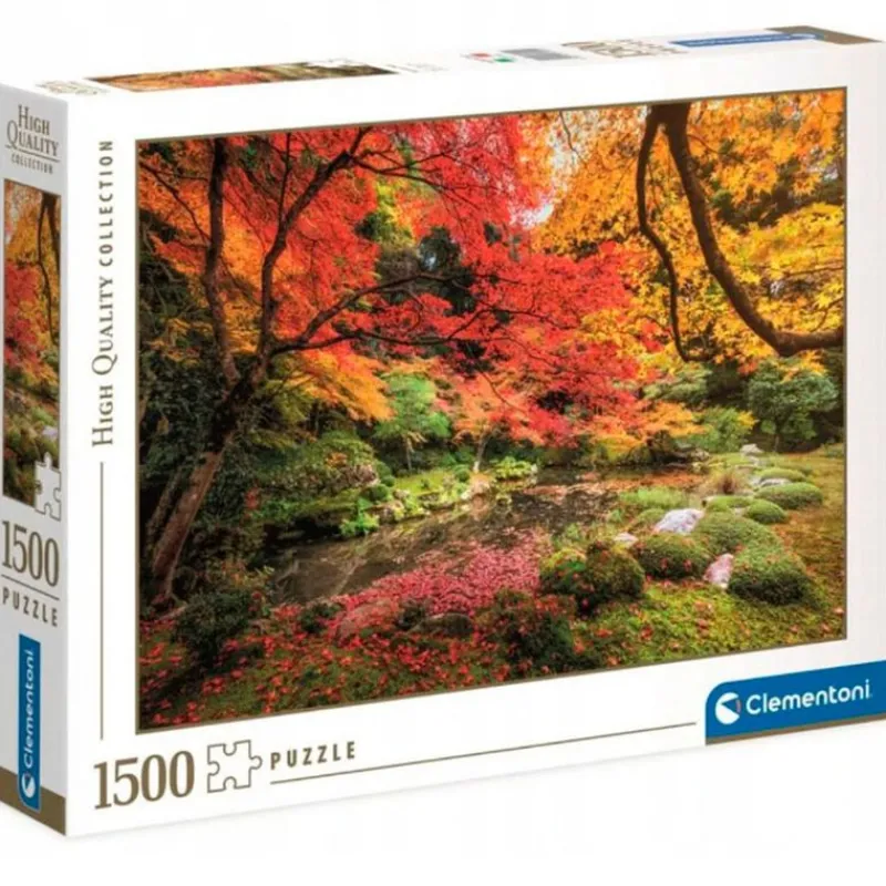 CLEMENTONI Puzzles Expertos: Más De 1000 Piezas|Puzzles Y Construcciones|Parque en Otoño Puzzle 1500 Piezas
