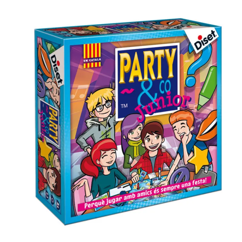DISET Artículos En Catalán|Juegos De Mesa|Party & Co Junior en Catalán