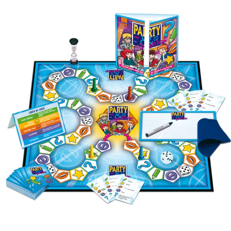 DISET Artículos En Catalán|Juegos De Mesa|Party & Co Junior en Catalán