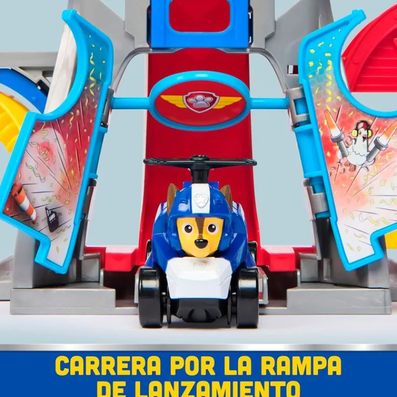 SPIN MASTER Patrulla Canina Air Rescue Aeropuerto Bahía Aventura- Figuras Y Figuras De Acción