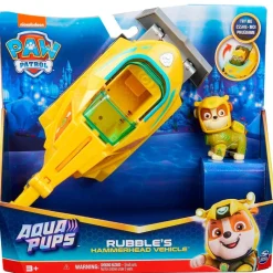 SPIN MASTER Figuras Y Figuras De Acción|Patrulla Canina Aqua Pups Vehículo Rubble