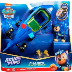 SPIN MASTER Patrulla Canina Aqua Pups Vehículo Chase- Figuras Y Figuras De Acción