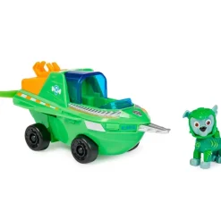 SPIN MASTER Patrulla Canina Aqua Pups Vehículo Rocky- Figuras Y Figuras De Acción