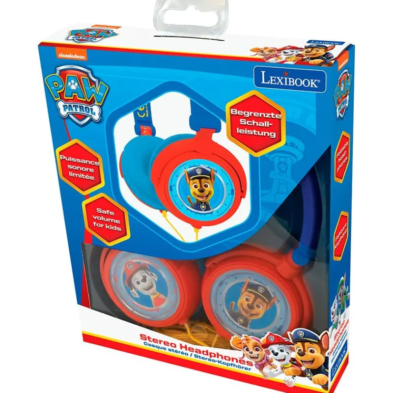 LEXIBOOK Electrónicos|Patrulla Canina Auriculares Plegables