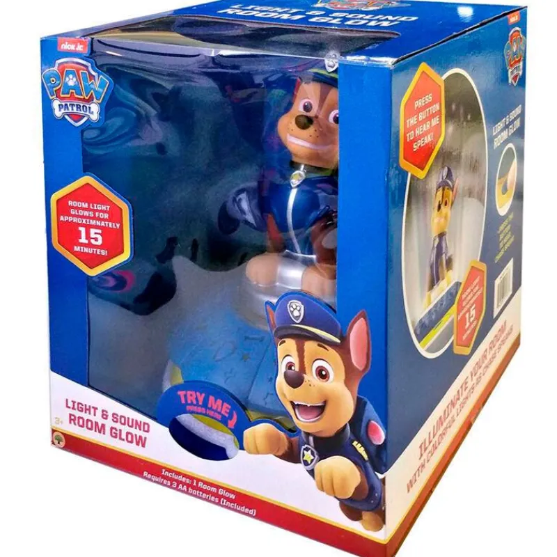 KIDS EUROSWAN Patrulla Canina Chase Lámpara 3D- Electrónicos