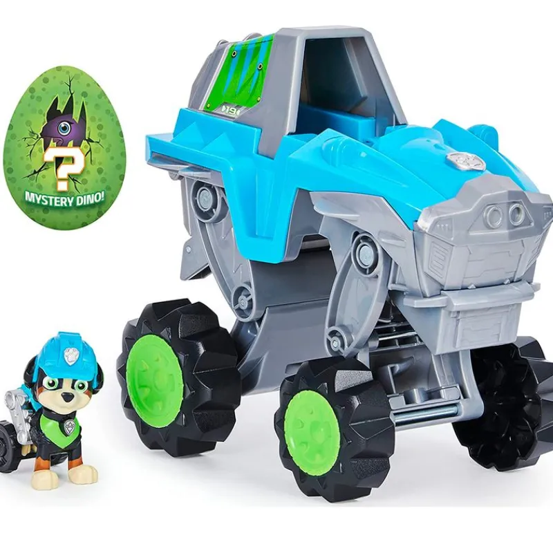 SPIN MASTER Vehículos, Trenes Y Parkings|Figuras Y Figuras De Acción|Patrulla Canina Dino Rescue Vehículo Deluxe Rex