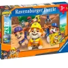 RAVENSBURGER Patrulla Canina Equipo Rubble Puzzle 2x12 Piezas- Puzzles Y Construcciones