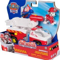 SPIN MASTER Patrulla Canina Fire Rescue Rescate Bomberos Marshall- Figuras Y Figuras De Acción