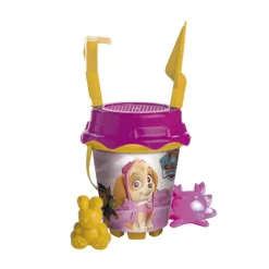 MONDO Patrulla Canina Girls Cubo Más Moldes- Aire Libre