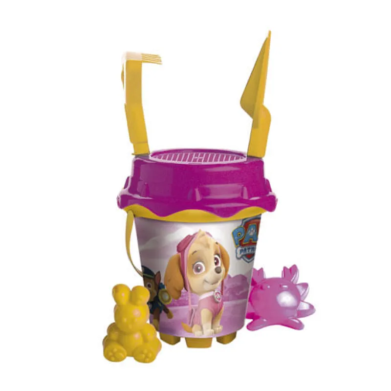 MONDO Patrulla Canina Girls Cubo Más Moldes- Aire Libre